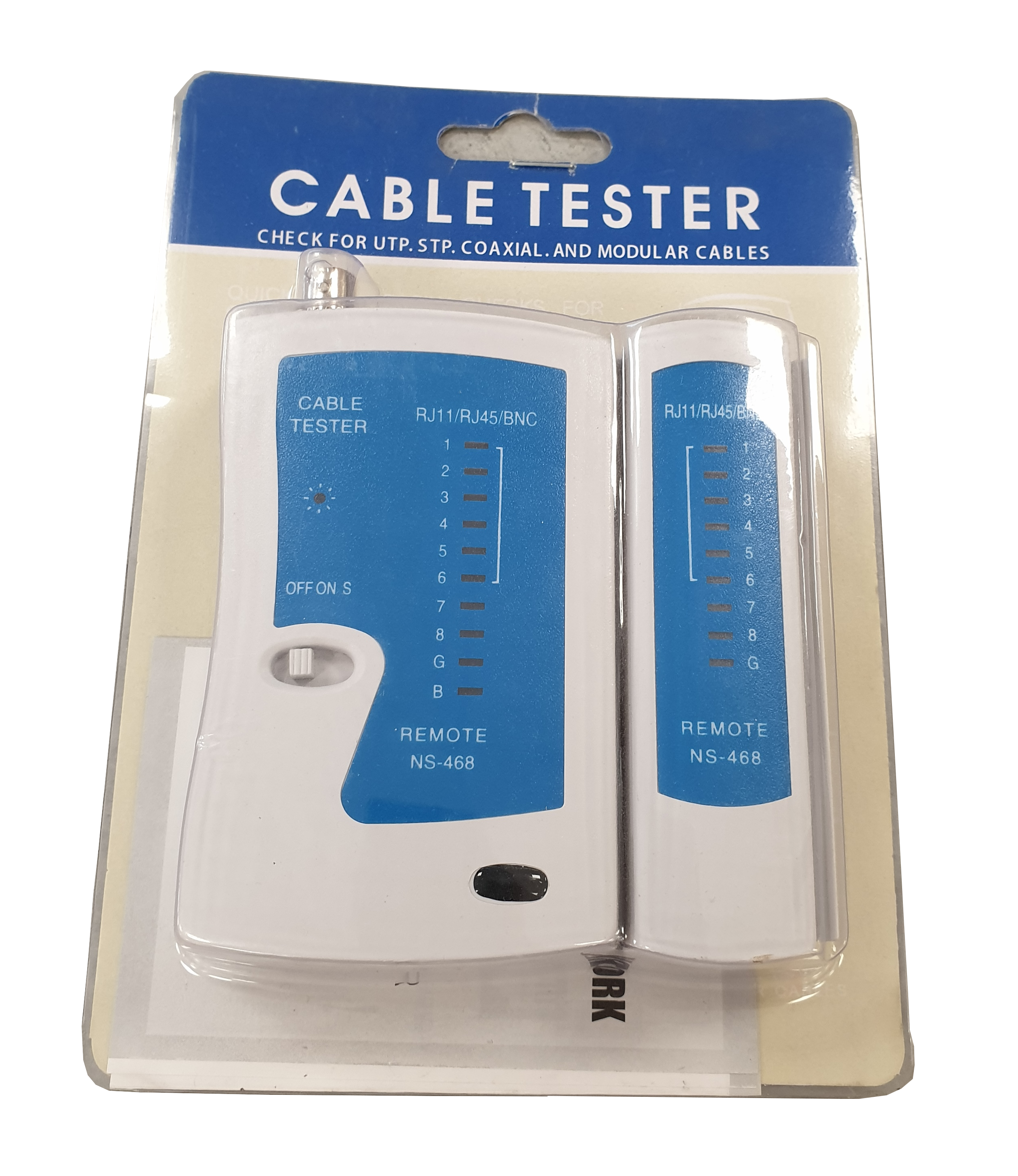  Tester za kablove (RJ45/RJ11/USB/BNC) 