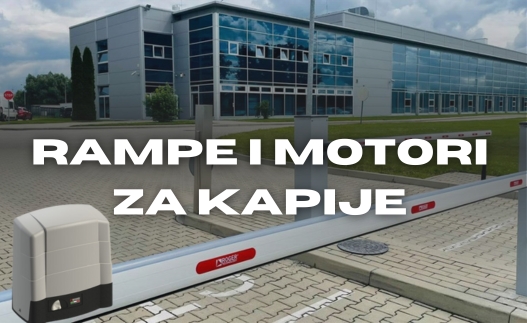 Rampe i motori za kapije