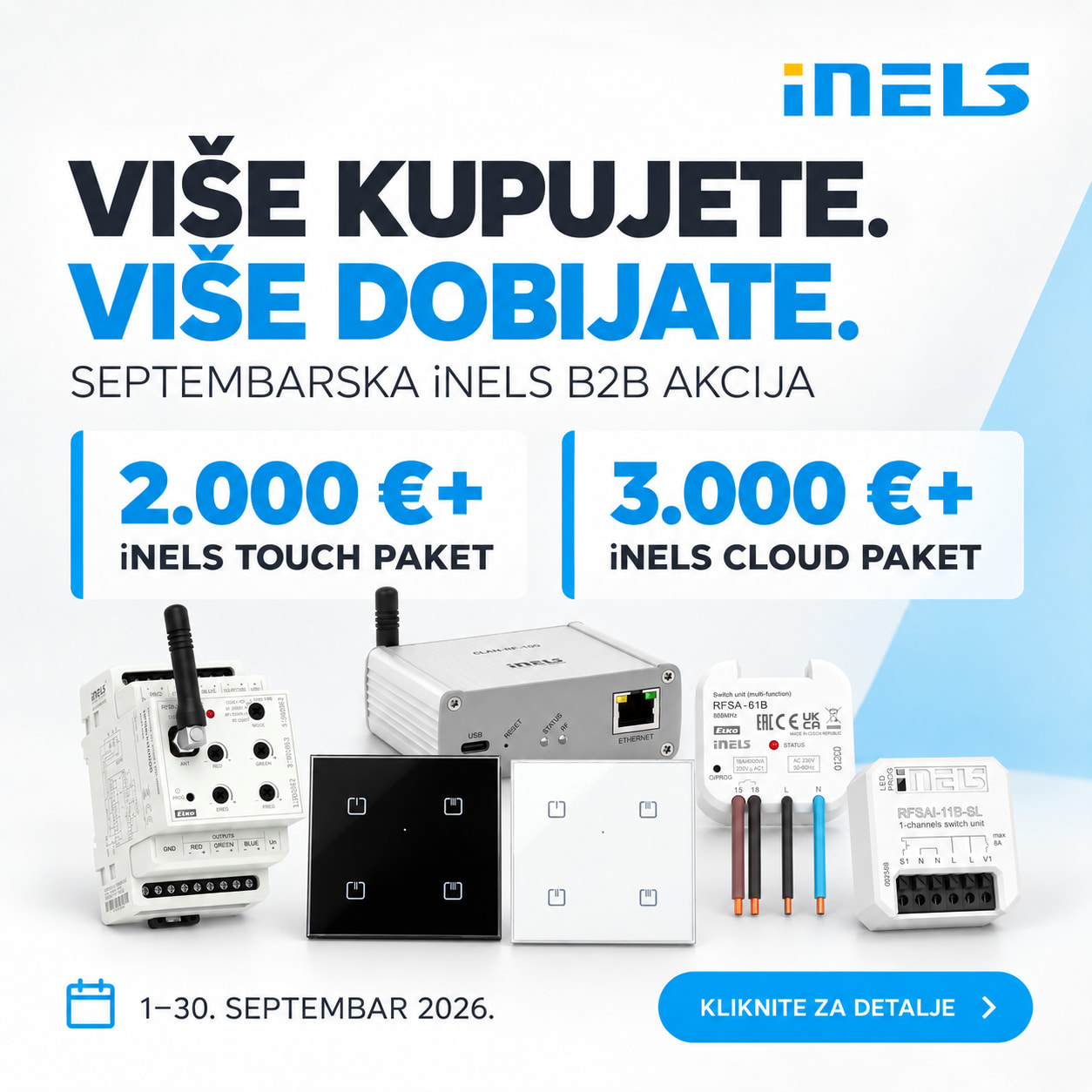 Septembarska iNELS B2B akcija